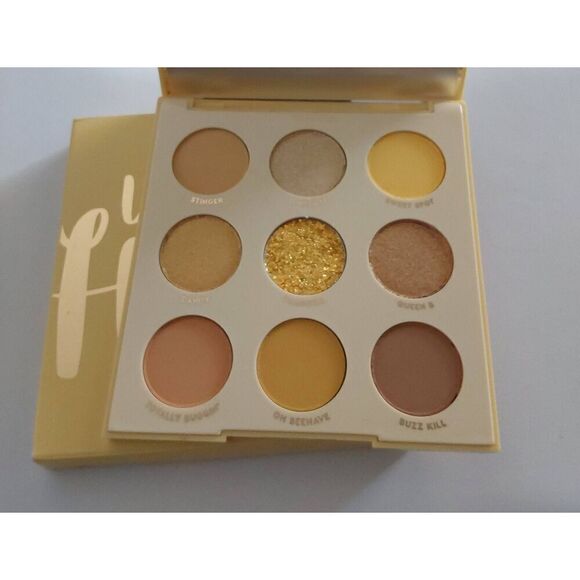 BNIB~COLOURPOP Uh Huh Honey Pressed Powder Eyeshadow Palette - Picture 1 of 5